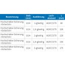Aufhängesicherung Hochschiebesicherung Mini und Maxi OCTOCLICK f. SW 60 2,5 Gliedrig FachVR8/035