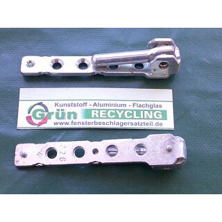 SIEGENIA AUBI Ecklager 88 x 12 - mit 2 Haltezapfen 1 x 2 mm - Lagerbolzen 30 mm SchrankP299/6