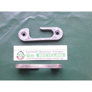Schließblech Rund für Kantengetriebe 70 x 20 x 6 mm SchrankP302/1