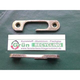 Schließblech Rund für Kantengetriebe 70 x 11 x 5 mm SchrankP302/8