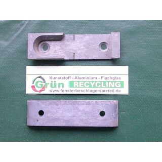 Schließblech Druckguß einlassbar 75 x 20 x 8mm FachVR4/137
