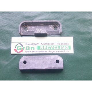Schließblech Druckguss 57 x 18 x 8 mm - Lochabstand 45 mm SchrankP308/2