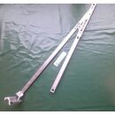 SCHÜCO Schere für Aluminiumfenster - Gr 600 , Rechts Silber FachVR7/003