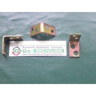 Stuhlwinkel - Verbindungsbeschlag Winkel - 25 x 25 mm , 15 mm Breit , 2 mm Stärke SchrankP311/4