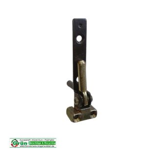 SIEGENIA Ecklager 96 x 14mm, Haltezapfen 24 x 7mm, Lagerzapfen 30 x 8mm Braun FachVR4/154