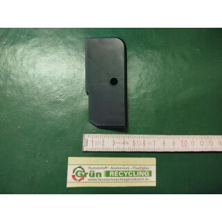 GU Endkappe zu P 1603 Abdeckschiene 968/200, 90 x 41mm Links schwarz Raum3R7/17
