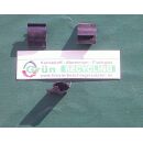 Glasleistenhalter Schwarz - GLHS213102 RaumX1180