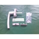 Fenstergriff Fenstergriffolive Titan Silber , inkl 2...