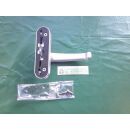 Fornax Alu Euro Fenstergriff SIlber FachP1281