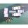 HUECK Drehband Türband 3-tlg. Drehpunkt 20mm - Bandlänge 130mm Silber FachP4195