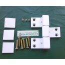 HUECK Drehband Türband Weiß 3-tlg. - Drehpunkt...