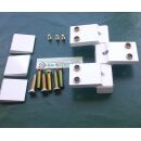HUECK Drehband Türband Weiß 3-tlg. - Drehpunkt 20mm , Z 994 216 64.0001 FachP4196