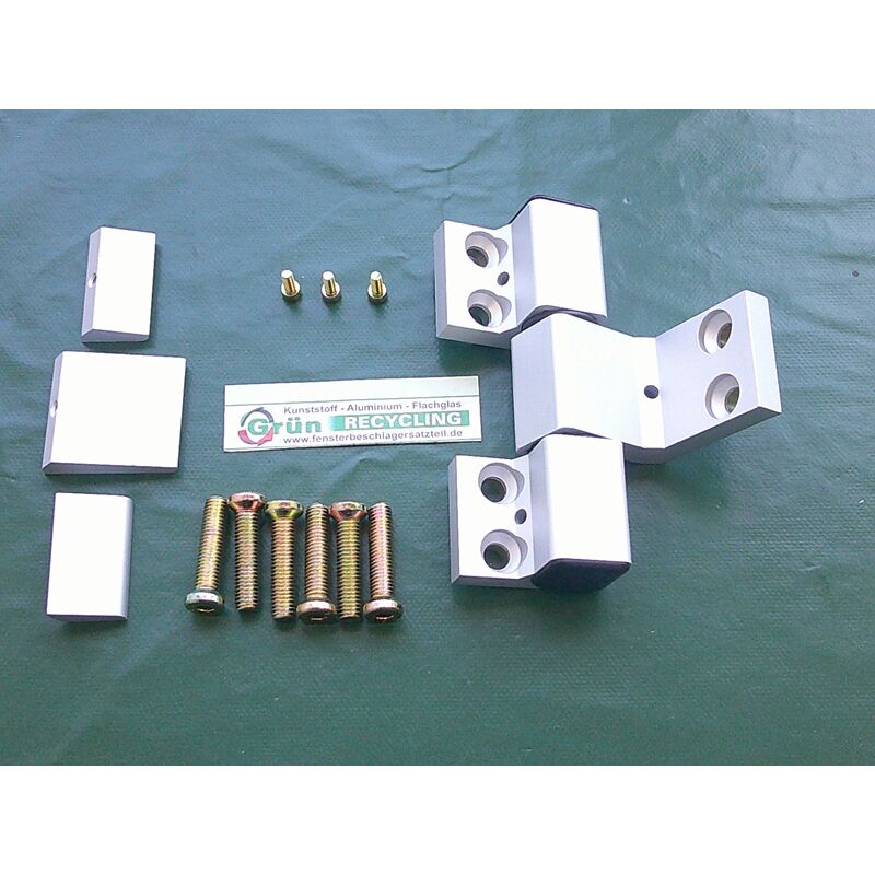 Schüco 3-teiliges Rollentürband 239195 weiss