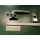SOLARLUX Fenstergriff Links gekröpft mit Rastung 180Ü Edelstahl gebürstet , 43mm Lochabstand, 7mm Vierkant ohne Stift HB12/038