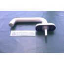 OGRO Fenstergriff Silber - Vierkant 35 x 7 mm , Lochabstand 43mm FachP1441