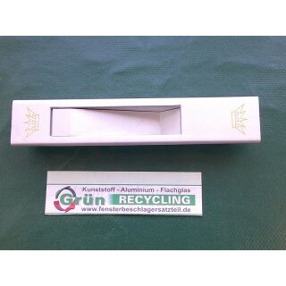 SCHÜCO Iskotherm Feststeller für Schiebetür 214276 Silber 130 x 25mm - SchrankP340/7
