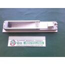 SCHÜCO Iskotherm Feststeller für Schiebetür 214276 Silber 130 x 25mm - SchrankP340/7