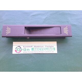SCHÜCO Iskotherm Feststeller für Schiebetür 214276 Silber 130 x 25mm SchrankP340/8