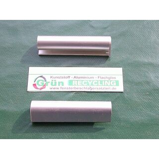 ROTO NT ALU Falzeckband Abdeckkappe 53 Rechts - Silber FachP3440