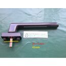 SIEGENIA SI-Line Hebel mit Vierkant 31 x 7mm - Braun...