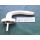 MACO Fenstergriff Rhapsody Weiß - Nocken 10mm - Rast 45° - Vierkant 45 x 7mm - Lochabstand 43mm FachP4230