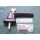 ROTO Fenstergriff Samba Absperrbar inkl Schrauben 5x45mm - Vierkantstift 37 x 7mm - Graubraun FachP4234