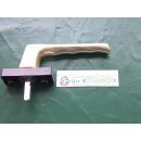 HOPPE Fenstergriff - Neusilber , Vierkant 30 x 7 mm -...