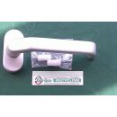 HOPPE Metalltürdrücker - Türgriff Liverpool ohne Schlüsselrosetten - 1313G/55 - Silber FachP4239