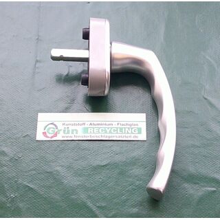 HOPPE Fenstergriff Silber - Vierkant 30 x 7mm , Lochabstand 43mm FachP4253