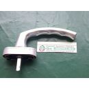 HOPPE Fenstergriff Silber - Vierkant 30 x 7mm , Lochabstand 43mm FachP4253