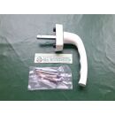 HOPPE Fenstergriff Weiß - Vierkant 42 x 7mm -...