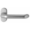 EDI Metalltürdrücker festdrehbar ALU silber...