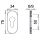 EDI PZ Clip Rosette Ares oval 6 mm ALU braun 0813/6003/05 VKW3/028