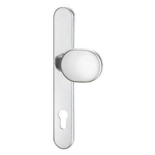 EDI Schmalrahmen Wechselgarnitur ALU silber elox. F01 Kronos PZ 8/92 mm AB 216 1205/2035/01 VKW3/046