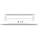 MACO HAUTAUSchienensatz Profilsatz  ALU HKS/SP1280  SKB...