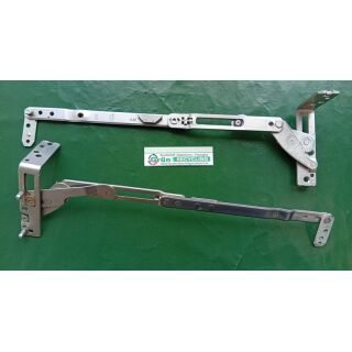 ROTO DK-Axerarm Scherenarm , NT Designo II, Gr. 250, DIN Rechts, H-12/18-13, FFB 330-600mm, Flügelgewicht max. 100kg , 1488 , 564840 FachVR3/113