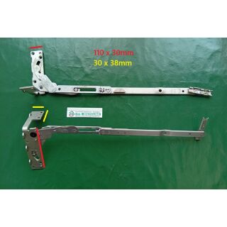 ROTO NT Designo Axerarm Scherenarm , Gr 350 Rechts 1011 , 389769 , 482451 FachVR3/115
