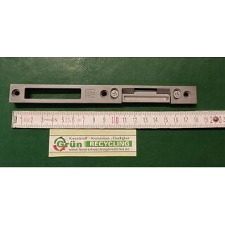 SIEGENIA Rahmenteil Fallenteil Riegel Links A0325 182x18x8 A0767mm ESL Edelstahl Look Fach4456