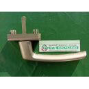 MACO Fenstergriff Harmony Titan - Lochabstand 43mm Nocken 12mm , Vierkant 32 x 7mm FachP4289