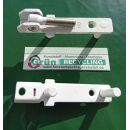 GU Ecklager  8-385 Weiß 84 x 15mm - mit 2...