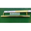 Ziehgriff Stoßgriff Gold 233 mm Länge x 12mm...