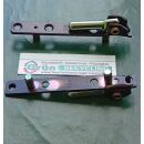 SIEGENIA Ecklager A0077 108 x 14 mm, 2 Haltezapfen 12 x 7 mm, Zapfen 30 x 8 mm Braun FachP4315