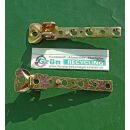 SIEGENIA AUBI Ecklager S H-12 102 x 12mm, Haltezapfen Ø 5 x 5mm Gelb verzinkt FachP4325
