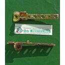SIEGENIA AUBI Ecklager S H-12 102 x 12mm, Haltezapfen Ø 5 x 5mm Gelb verzinkt FachP4325