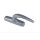 FAPIM Fenstergriff silber NEFER MIDI , Lochabstand 84-92mm, 98-104mm Raum3R8/33