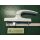 SAVIO Fenstergriff Getriebegriff Lochabstand 92 und 104mm Ral 9016 weiß, Schieber ca. 12 x 20mm FachX2903