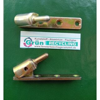 Ecklager - Hersteller unbekannt 88 x 16mm , Lagerbolzen 19 x 7mm SchrankP350/5