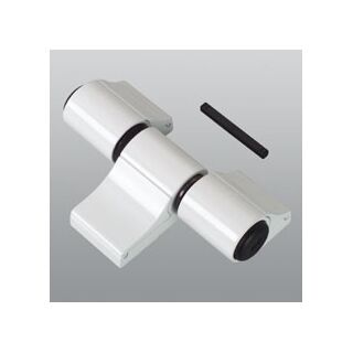 SAVIO Türband 3-teilig Weiß , Lochabstand 62,5mm Drehpunkt 20mm FachVR2/264