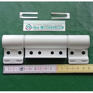 HUECK Haustürband - Türband 3-Tlg. Weiß , Z 99809264 H61-01 , DO 25.8 FachP4350