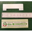 MACO Abdeckkappe Weiß Ecklager Links 65x22mm 43623...